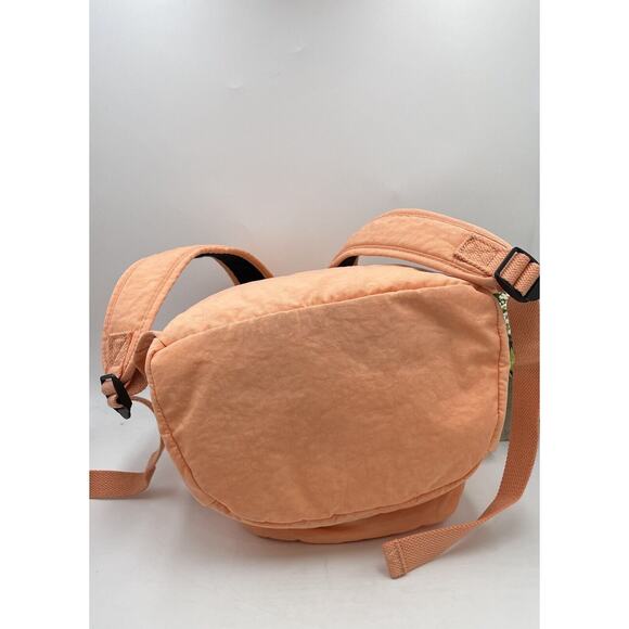 Kipling Nylon Seoul Challenger Peachy Coral BP4227 Monkey Fob Medium Backpack - Picture 10 of 16